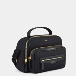 Anya Hindmarch Multi Pocket Nylon Cross-body -Fashion Bag Shop 5050925149310 Carry 20On SIDE