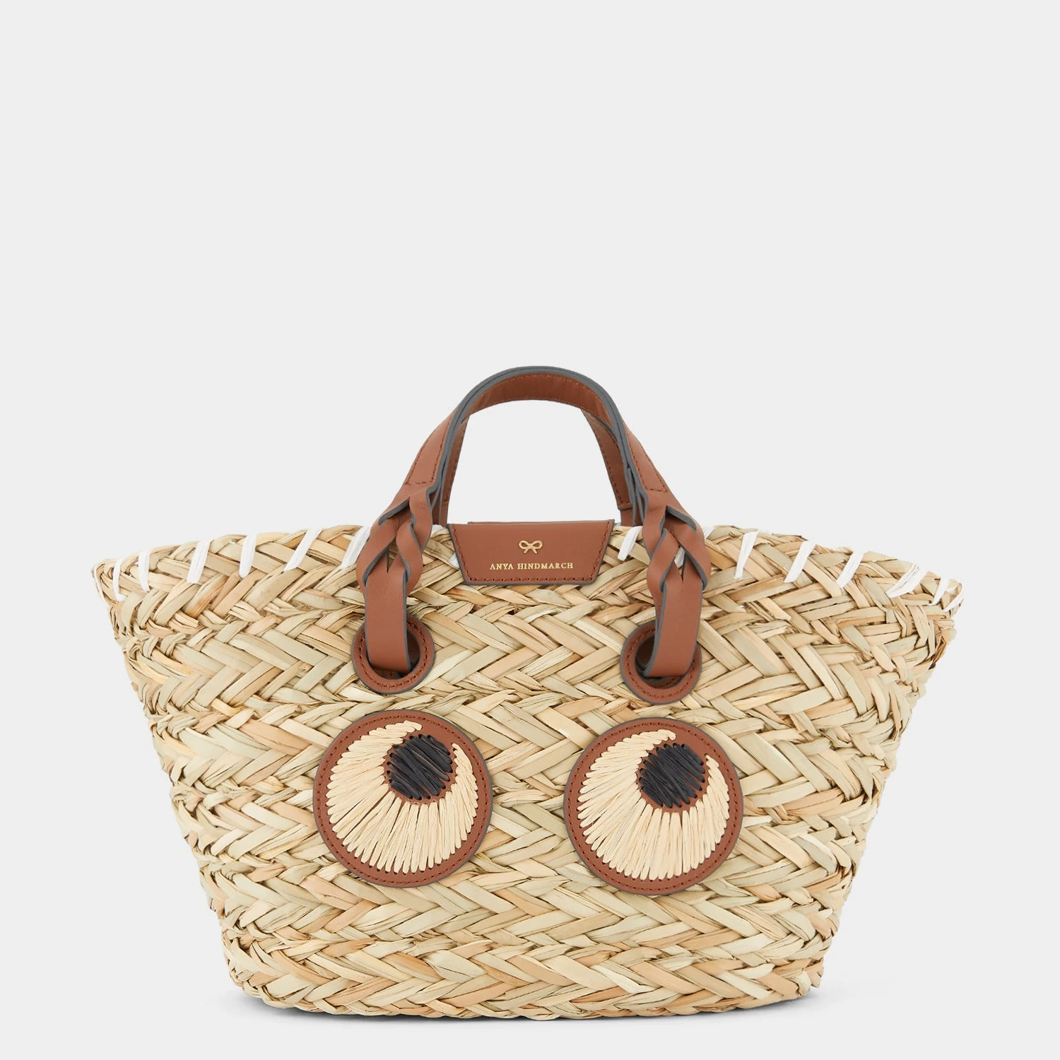 Anya Hindmarch Small Paper Eyes Basket 3 Anya Hindmarch Small Paper Eyes Basket