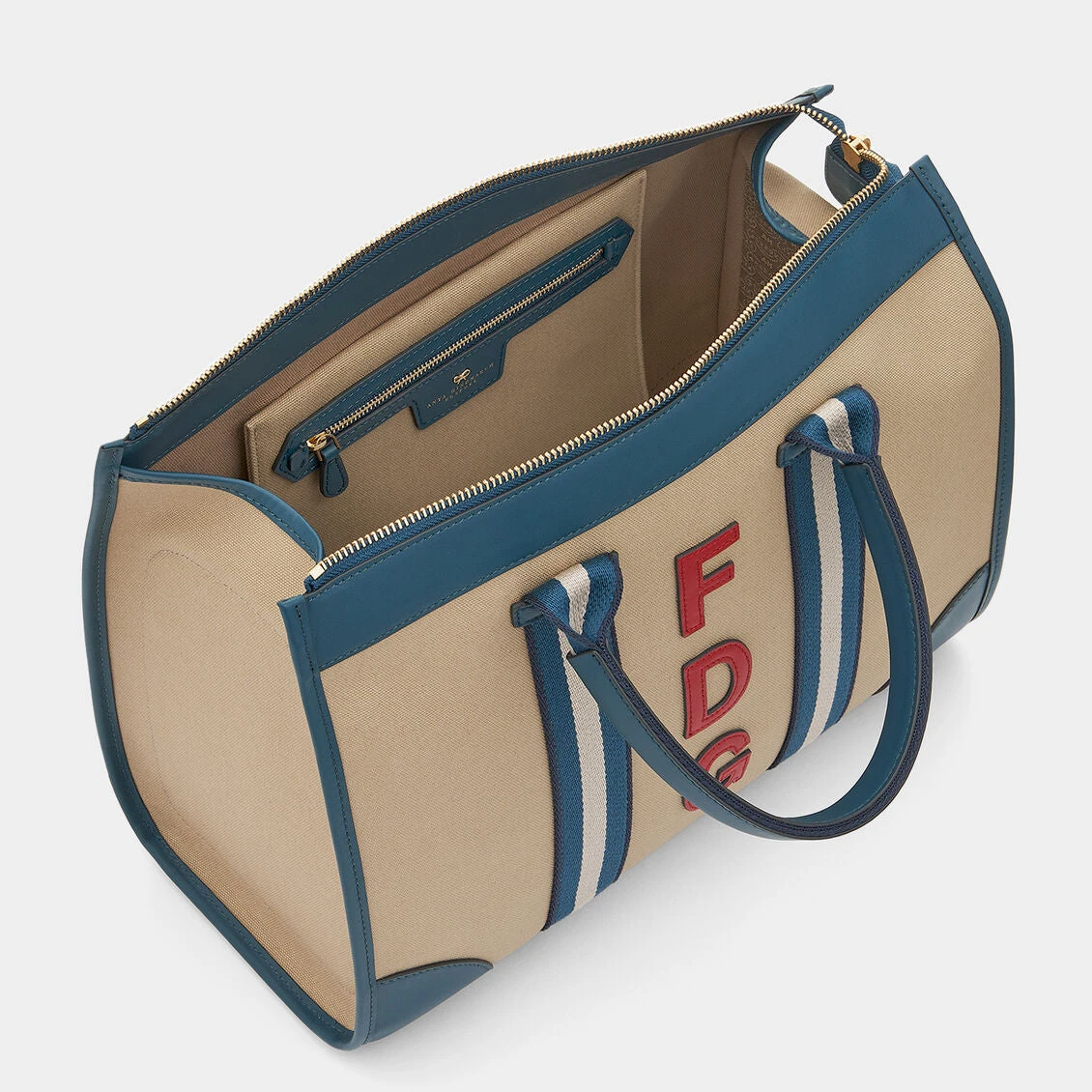 Anya Hindmarch Bespoke Walton Zip Top Handbag 6 Anya Hindmarch Bespoke Walton Zip Top Handbag - Image 4