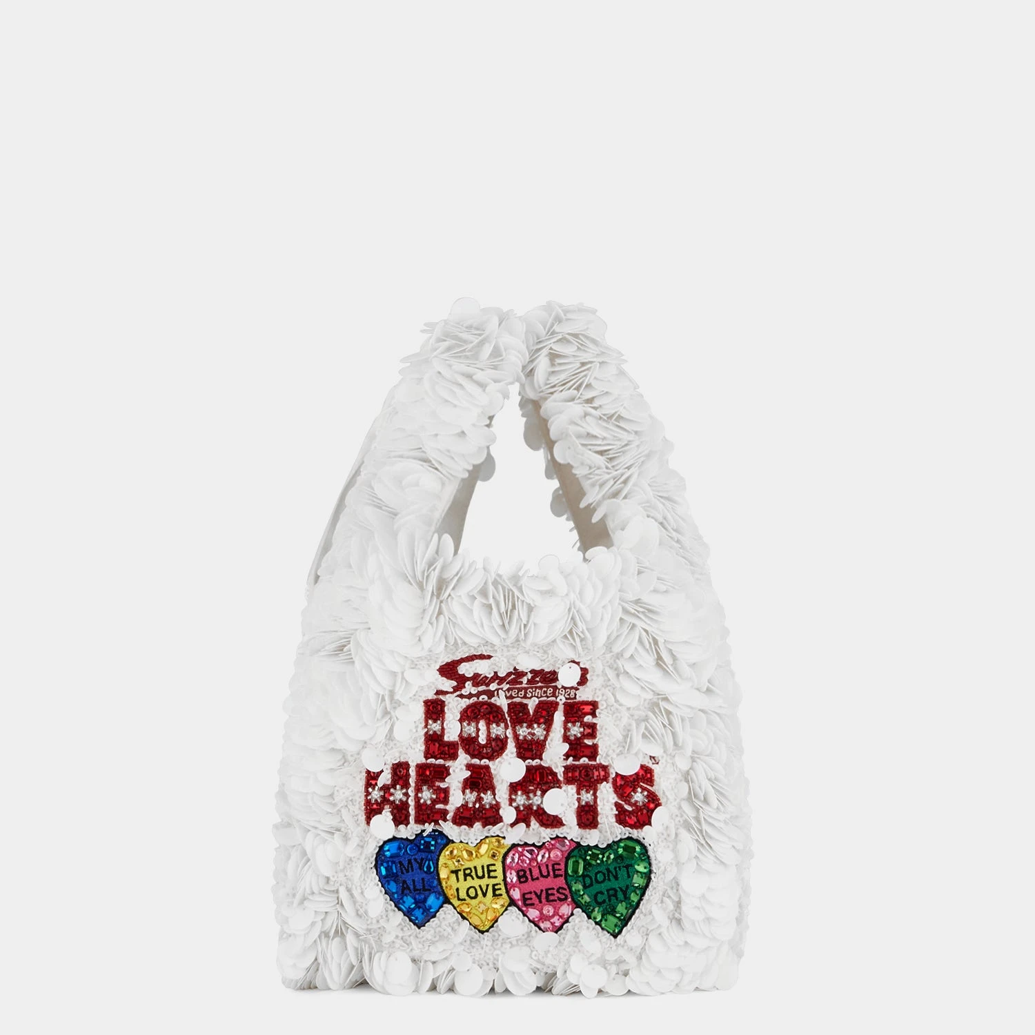 Anya Hindmarch Anya Brands Love Hearts Tote 3 Anya Hindmarch Anya Brands Love Hearts Tote