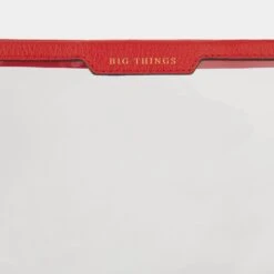 Anya Hindmarch Big Things Pouch -Fashion Bag Shop 5050925167321 SLG DETAIL