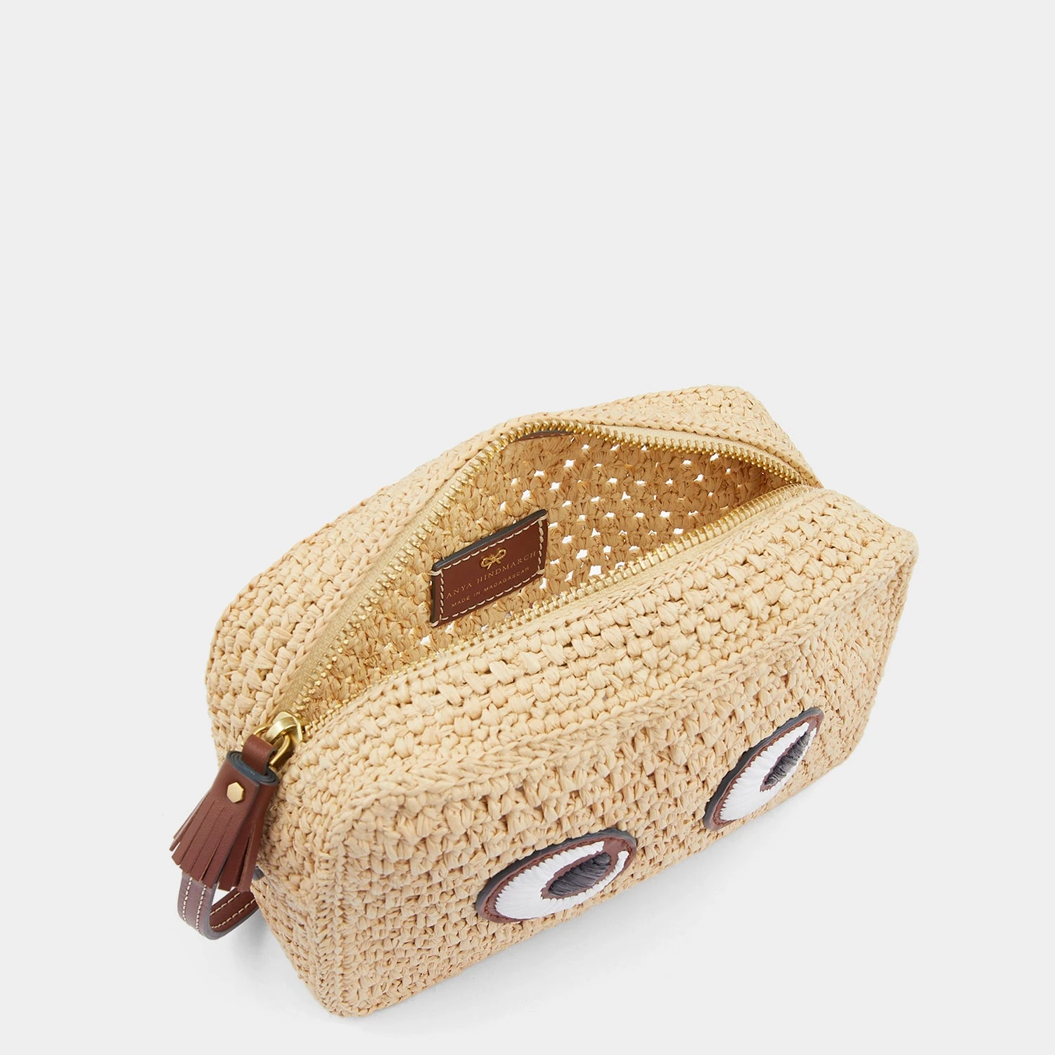 Anya Hindmarch Raffia Eyes Cross-body 5 Anya Hindmarch Raffia Eyes Cross-body - Image 3