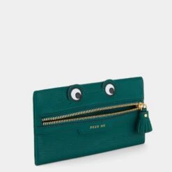 Anya Hindmarch Frog Zip Pouch -Fashion Bag Shop 5050925171137 INSIDE