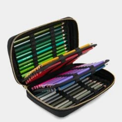 Anya Hindmarch Large Pencil Case With Pencils