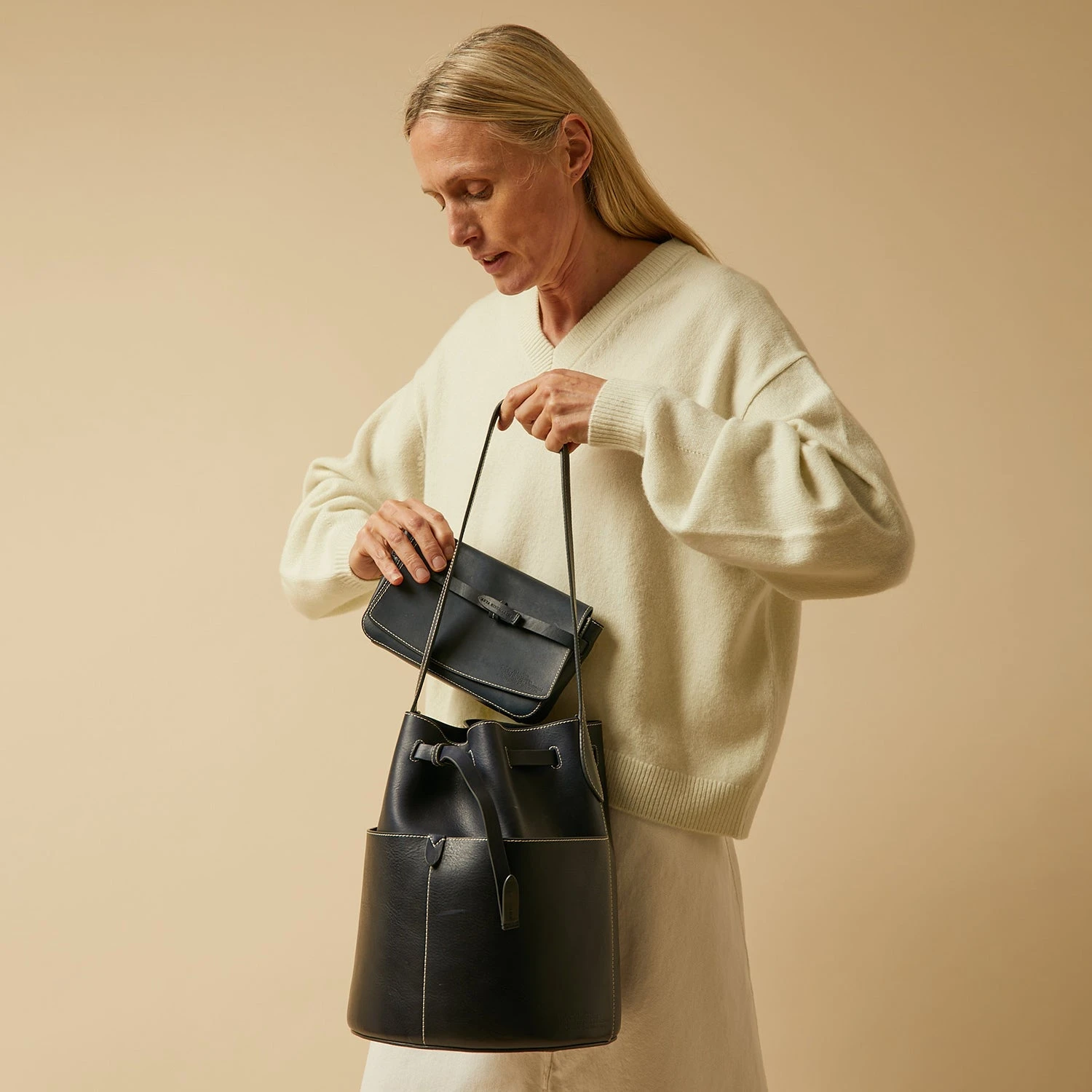 Anya Hindmarch Return To Nature Bucket Bag 4 Anya Hindmarch Return To Nature Bucket Bag - Image 2