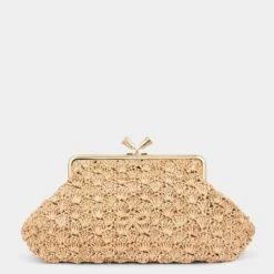 Anya Hindmarch Large Maud Bow Clutch