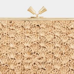 Anya Hindmarch Large Maud Bow Clutch -Fashion Bag Shop 5050925176026 DETAIL
