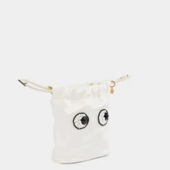 Anya Hindmarch Eyes Drawstring Pouch -Fashion Bag Shop 5050925177757 SIDE