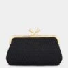 Anya Hindmarch Maud Woven Tassel Clutch 1 Anya Hindmarch Maud Woven Tassel Clutch -Fashion Bag Shop 5050925179324 FRONT
