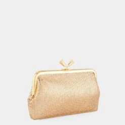 Anya Hindmarch Mesh Maud Tassel Clutch -Fashion Bag Shop 5050925179331 SIDE