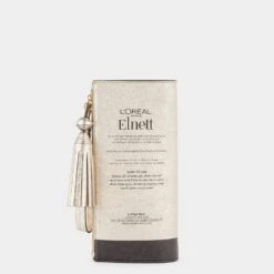 Anya Hindmarch Anya Brands Elnett Tassel Clutch -Fashion Bag Shop 5050925179485 BACK