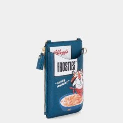 Anya Hindmarch Anya Brands Frosties Zip Phone Pouch On Strap -Fashion Bag Shop 5050925179720 SIDE