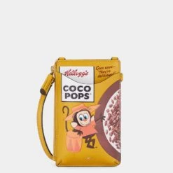 Anya Hindmarch Anya Brands Coco Pops Zip Phone Pouch On Strap