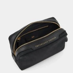 Anya Hindmarch Logo Important Things Pouch -Fashion Bag Shop 5050925180498 INSIDE