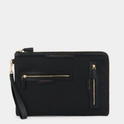 Anya Hindmarch Logo Journey Essentials Pochette