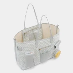 Anya Hindmarch I Am A Plastic Bag Wink XL Tote -Fashion Bag Shop 5050925180986 INSIDE