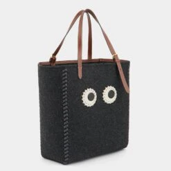 Anya Hindmarch N/S Eyes Small Tote -Fashion Bag Shop 5050925182492 ANGLE