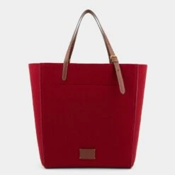 Anya Hindmarch Anya Brands Heinz Ketchup Felt Tote 13 Anya Hindmarch Anya Brands Heinz Ketchup Felt Tote -Fashion Bag Shop 5050925182553 BACK