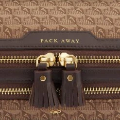 Anya Hindmarch Jacquard Pack Away -Fashion Bag Shop 5050925182720 DETAIL