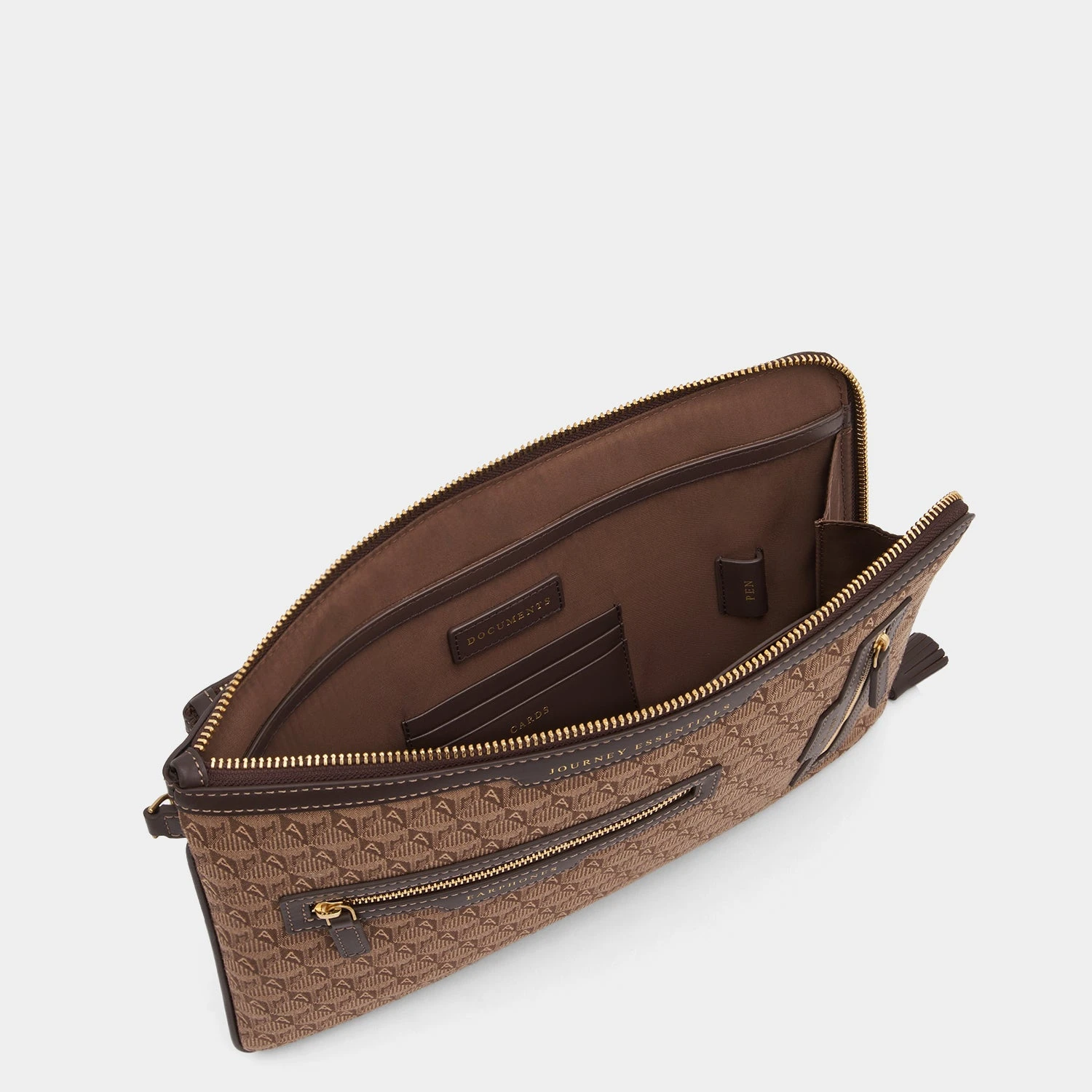 Anya Hindmarch Jacquard Journey Essentials Pochette 8 Anya Hindmarch Jacquard Journey Essentials Pochette - Image 6