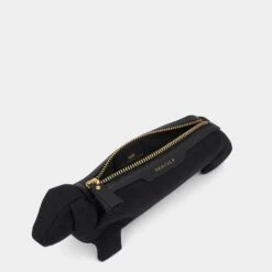 Anya Hindmarch Logo Dog Pencil Case 9 Anya Hindmarch Logo Dog Pencil Case -Fashion Bag Shop 5050925182836 INSIDE