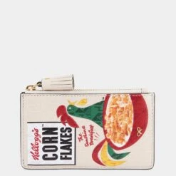 Anya Hindmarch Anya Brands Corn Flakes Zip Card Case