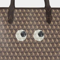 Anya Hindmarch I Am A Plastic Bag Eyes Tote -Fashion Bag Shop 5050925183499 DETAIL