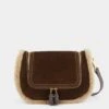 Anya Hindmarch Suede Small Vere Satchel