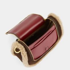 Anya Hindmarch Suede Small Vere Satchel 9 Anya Hindmarch Suede Small Vere Satchel -Fashion Bag Shop 5050925184656 23 05 30 ECOMM KORNELIA0391