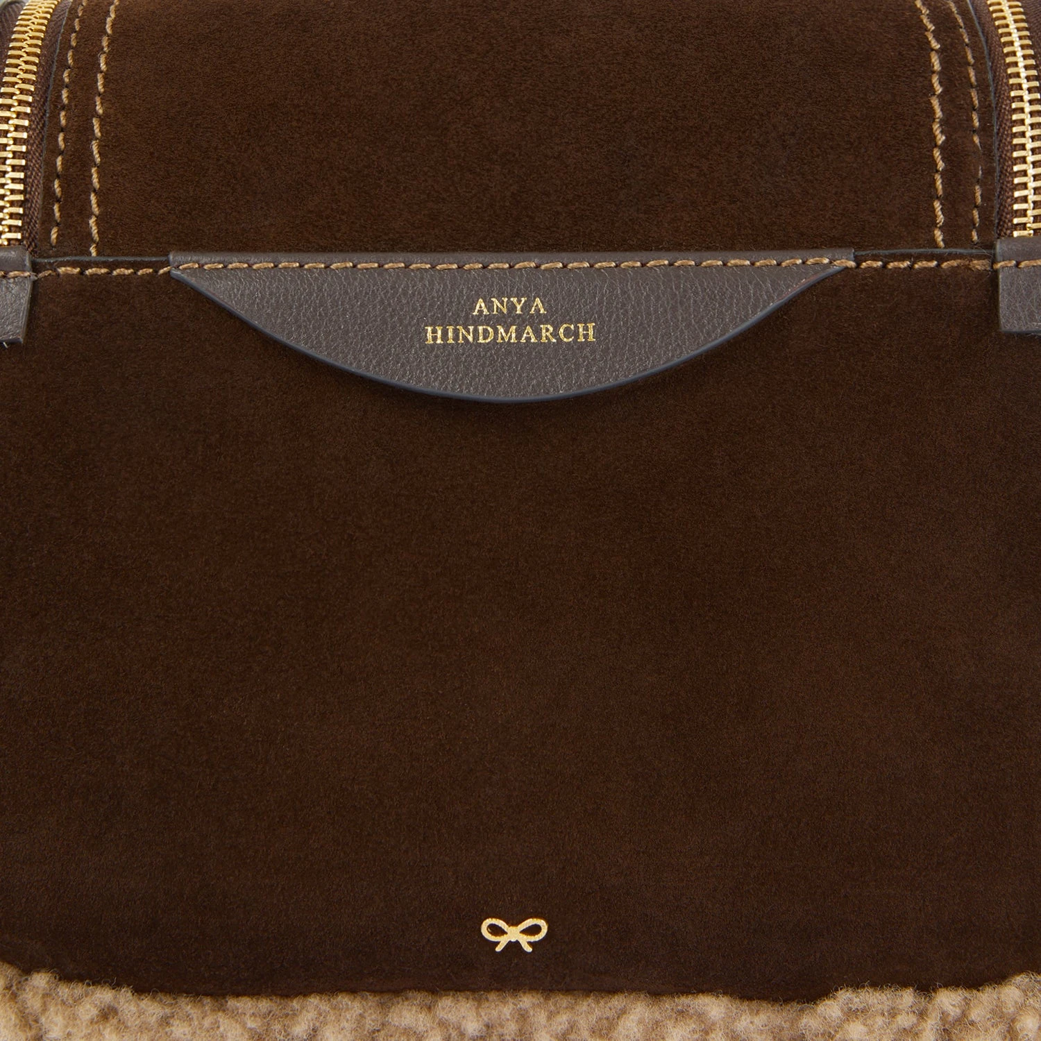 Anya Hindmarch Suede Small Vere Satchel 6 Anya Hindmarch Suede Small Vere Satchel - Image 4