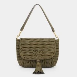 Anya Hindmarch Neeson Tassel Shoulder Bag