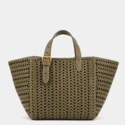 Anya Hindmarch Neeson Small Square Tote -Fashion Bag Shop 5050925187367 BACK
