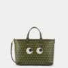 Anya Hindmarch I Am A Plastic Bag XS Eyes Tote 1 Anya Hindmarch I Am A Plastic Bag XS Eyes Tote -Fashion Bag Shop 5050925187541 FRONT