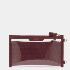 Anya Hindmarch Logo Everything XL Pouch -Fashion Bag Shop 5050925187862 BACK