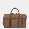 Anya Hindmarch Jacquard In-Flight Barrel -Fashion Bag Shop 5050925187886 FRONT