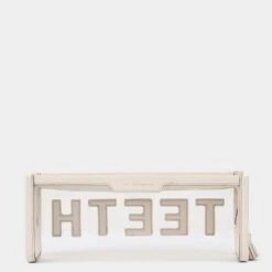 Anya Hindmarch Teeth Pouch 9 Anya Hindmarch Teeth Pouch -Fashion Bag Shop 5050925187978 BACK