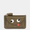 Anya Hindmarch Zany Envelope Zip Card 2 Anya Hindmarch Zany Envelope Zip Card -Fashion Bag Shop 5050925188067 FRONT
