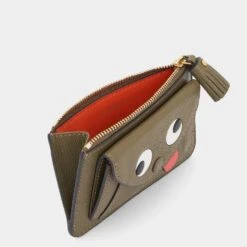 Anya Hindmarch Zany Envelope Zip Card -Fashion Bag Shop 5050925188067 INSIDE