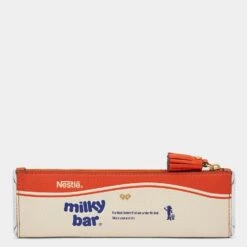 Anya Hindmarch Anya Brands Milkybar Pencil Case -Fashion Bag Shop 5050925188401 BACK