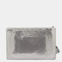 Anya Hindmarch Georgiana Clutch -Fashion Bag Shop 5050925188869 BACK