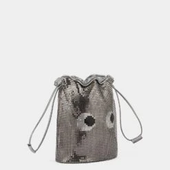 Anya Hindmarch Eyes Mesh Drawstring Pouch -Fashion Bag Shop 5050925188999 ANGLE