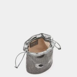 Anya Hindmarch Eyes Mesh Drawstring Pouch -Fashion Bag Shop 5050925188999 INSIDE