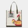 Anya Hindmarch Anya Brands Corn Flakes Tote -Fashion Bag Shop 5050925189064 FRONT