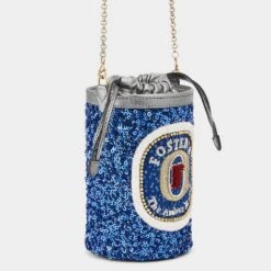 Anya Hindmarch Anya Brands Foster's Mini Bucket Bag -Fashion Bag Shop 5050925189736 ANGLE