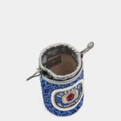 Anya Hindmarch Anya Brands Foster's Mini Bucket Bag -Fashion Bag Shop 5050925189736 INSIDE