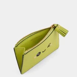 Anya Hindmarch Kawaii Wink Zip Card Case -Fashion Bag Shop 5050925190060 INSIDE