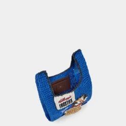 Anya Hindmarch Anya Brands Frosties Raffia Mini Tote 13 Anya Hindmarch Anya Brands Frosties Raffia Mini Tote -Fashion Bag Shop 5050925190275 INSIDE