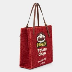 Anya Hindmarch Anya Brands Pringles Raffia Tote -Fashion Bag Shop 5050925190299 ANGLE cd2f932d 1861 4071 a901 8d01d9ab895b