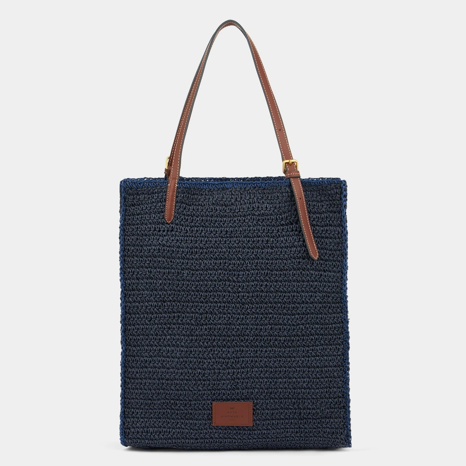 Anya Hindmarch Anya Brands KP Peanuts Raffia Tote 7 Anya Hindmarch Anya Brands KP Peanuts Raffia Tote - Image 5