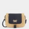 Anya Hindmarch Raffia Small Vere Soft Satchel -Fashion Bag Shop 5050925190541 FRONT
